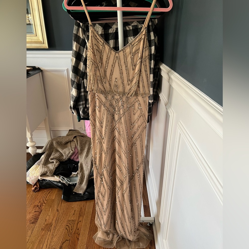 Adriana Papell Beaded Dress